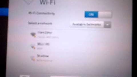 BlackBerry PlayBook Wifi Connection Issue
