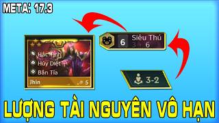 Vô Hạn Tài Nguyên Với Mốc 6 Siêu Thú - Meta 17.3 TFT