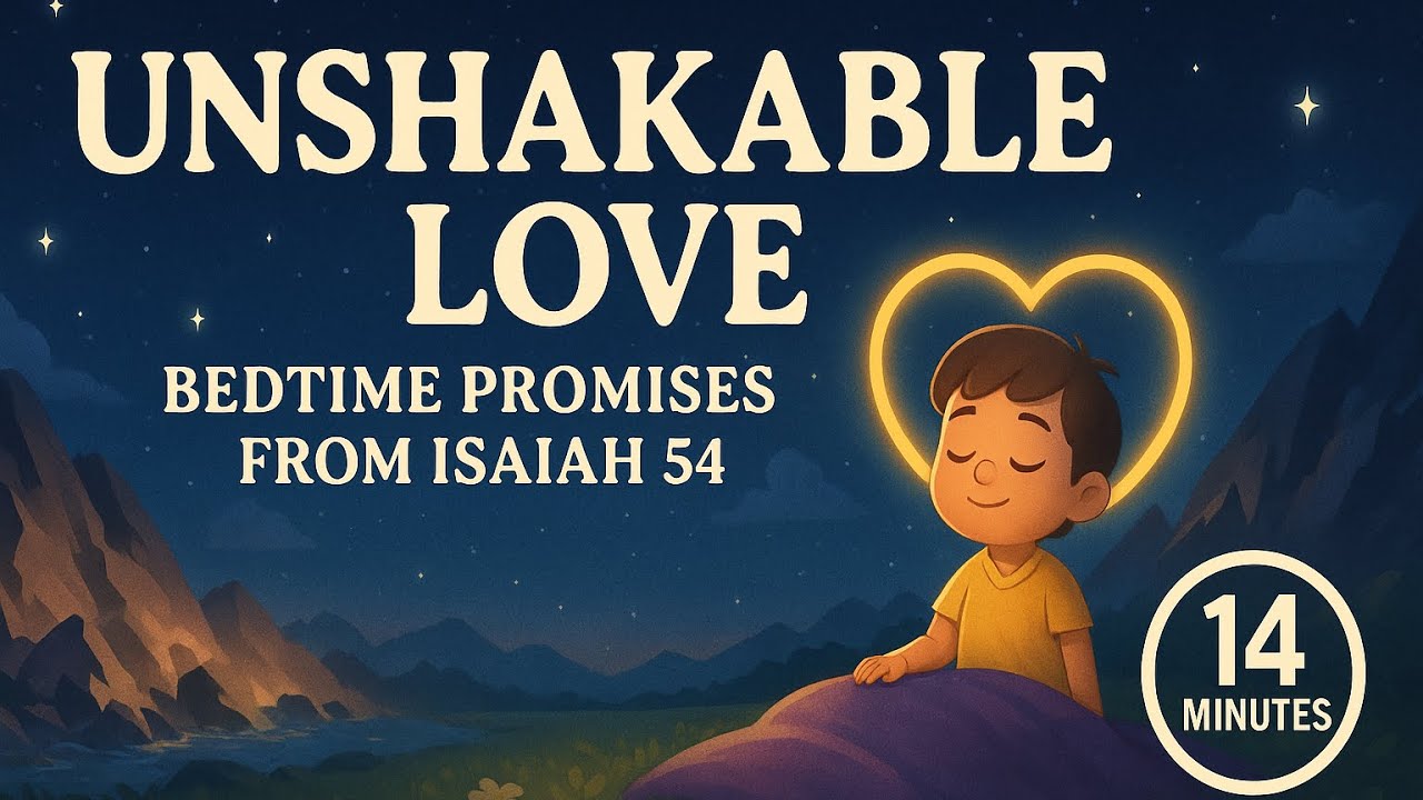 Unshakable Love | Bedtime Promises from Isaiah 54 | Kids Worship Songs | Lullabies For Babies 