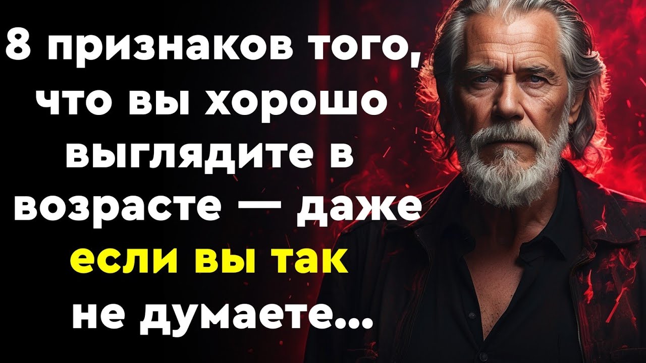 8 признаков того, что вы хорошо выглядите в возрасте — даже если вы так не думаете