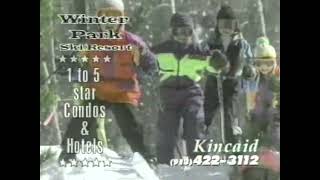 Winter Park Ski Resort - Call Kinkaid Now! (Retro TV Commercial from VHS) Kansas Area Code