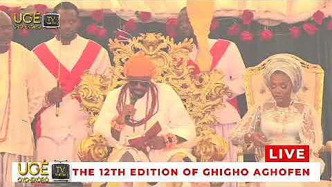 Ogiame Atuwatse III CFR, the Olu of Warri speech at the 12th edition of Ghigho Aghofen