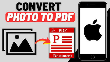How To Convert Image To PDF File | Convert Photo To PDF (iPhone & iPad)