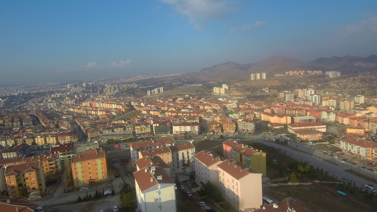 ANKARA MAMAK HAVADAN DRONE ÇEKİMİ