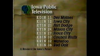 Iowa Public Television Station ID - November 2, 1998
