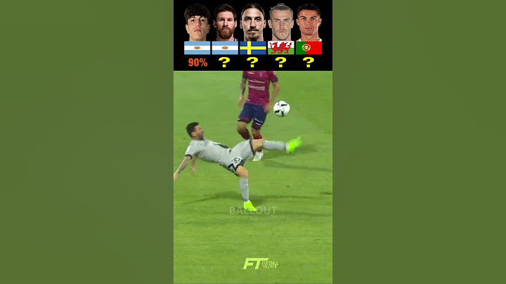 רונאלדו VS מסי VS גרנצ'ו VS זלאטן VS בייל😬| תרגול בעיטות אופניים עושה מושלם
