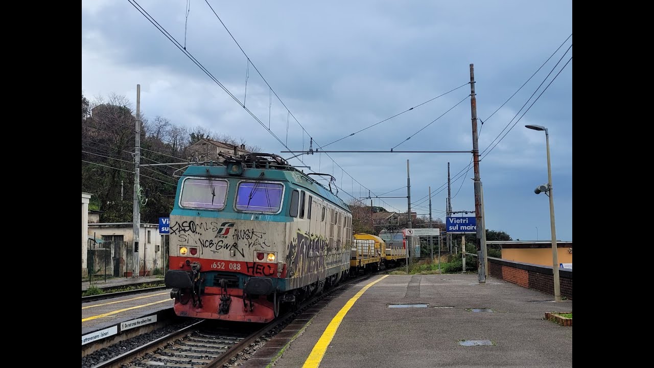TRENI DI TUTTI I TIPI DEL MESE DI GENNAIO SUI BINARI SALERNITANI E NON!!