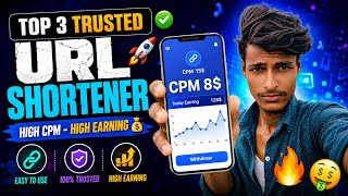 Top 3 Best URL Shorteners 2026 High CPM & Daily Payment | Trusted Short Link Websites | Ankit Editz
