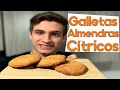 Como hacer GALLETAS de ALMENDRAS y CÍTRICOS (limón y naranja)