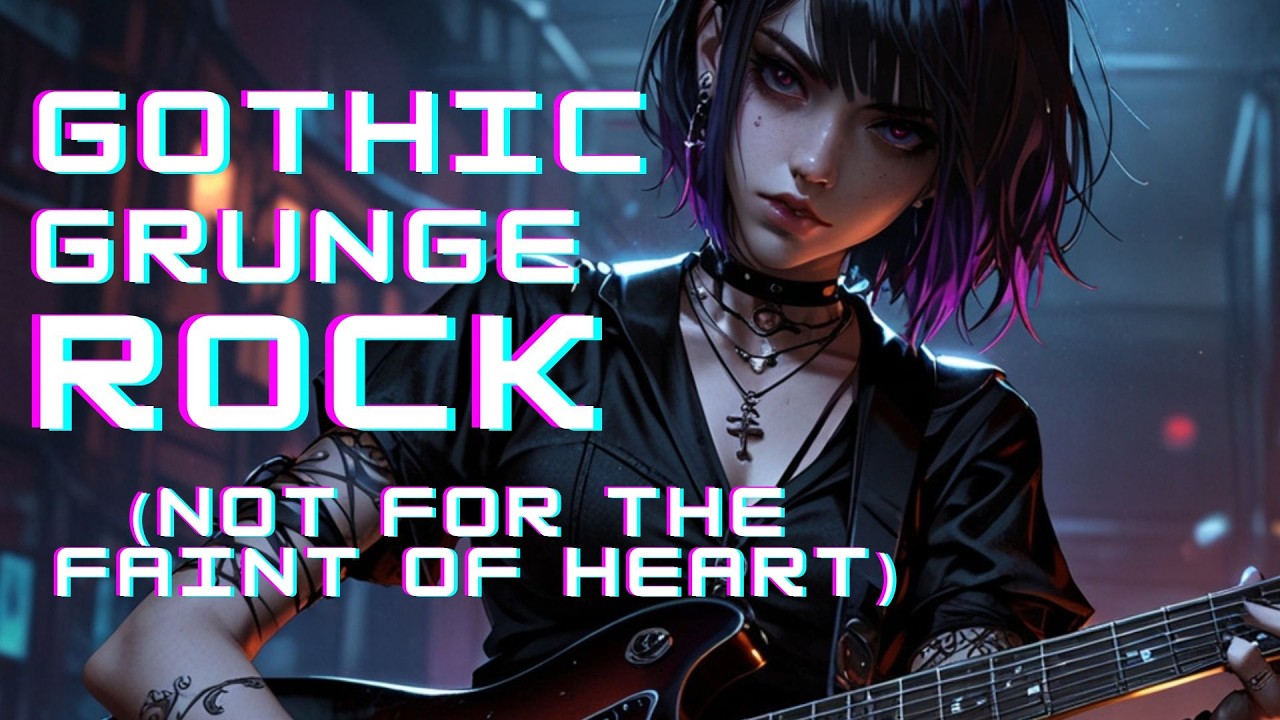 Raw Guitars & Distortion | 1 Hour Lo-Fi Gothic Grunge