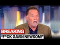 Arnold Schwarzenegger Hilariously DESTROYS Gavin Newsom On Live TV