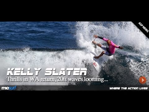 KELLY SLATER SURFING MARGARET RIVER PRO 2011