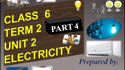 6th Std, Term 2 ,UNIT 2,ELECTRICITY, (Part 4)| , Samacheer syllabus @ Splendiferous Science|