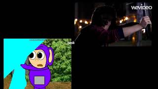 Teletubbies Water Problem Water Machine Scene + MCD&J Wood Chipper Scene Comparison Resimi