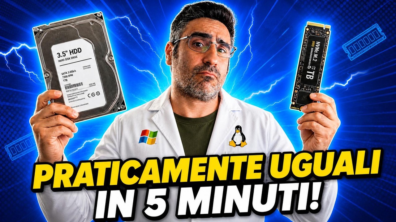 Thumbnail del video Come Clonare Hard Disk su SSD senza Reinstallare Windows (Guida 2026)