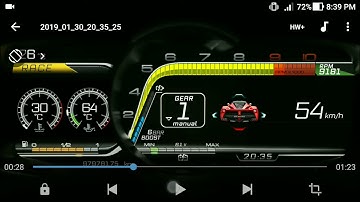 RealDash Laferrari or FXX K custom dash v6 progress...