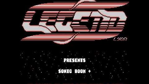 Legend Intro - Commodore 64 - C64 - Sonic Boom - Cracktro