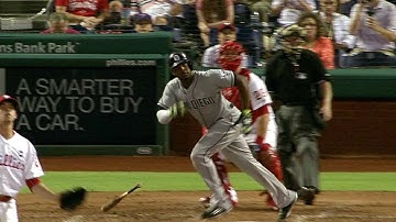 SD@PHI: J. Upton opens the scoring with a solo homer