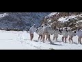 Snow kabaddi in high Himalayas