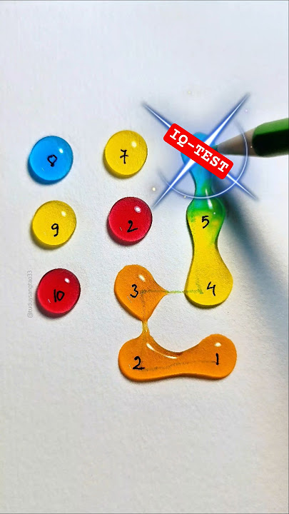 Number Connect Puzzle - #drawing #games #funny #iqtest #maths #shorts