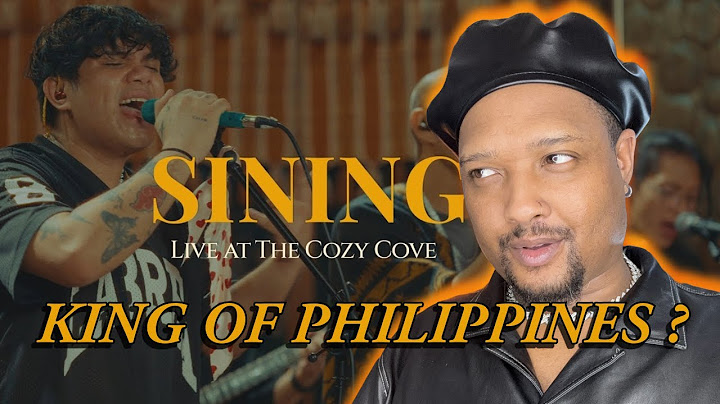 Dionela  Sining ft Jay R Live at the Cozy Cove REACTION