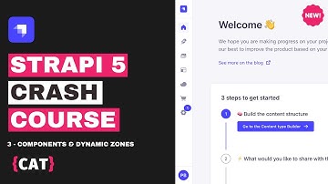 Strapi 5 Crash Course Part 3: Building hero section with components and dynamic zone