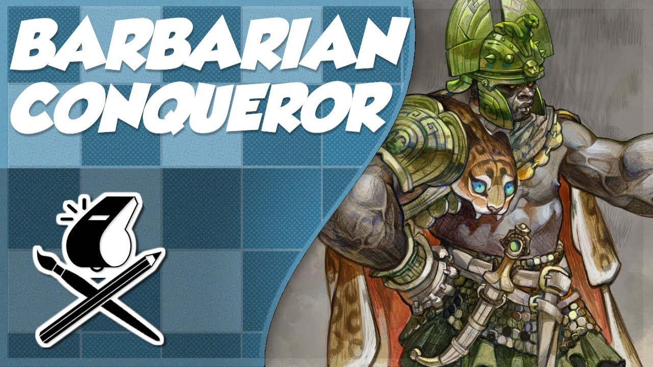 Character Design Challenge: Barbarian Conqueror