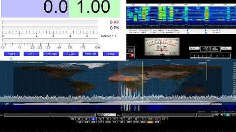 FT8 On 40m On An Anan 200(D) Using PowerSDR Thetis While Using The New DX Spotting Feature