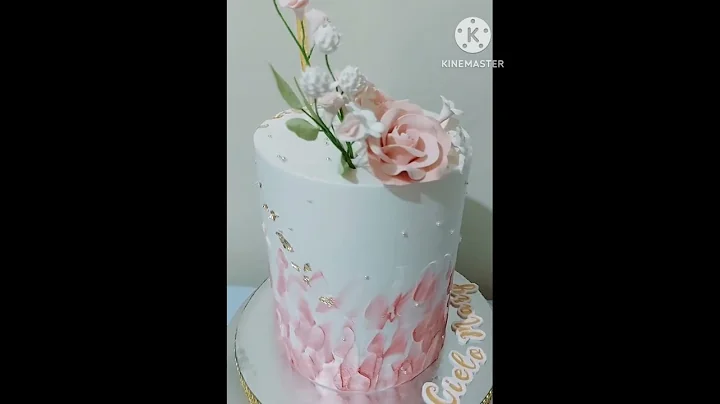 Tall Cake Design/ Special Birthday Cake   #shortvideo #shortsvideo #shortsfeed #shorts #short