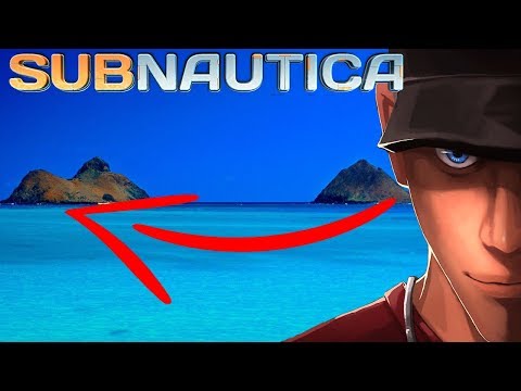 Subnautica Floating Island Location - The Portal way GUIDE | Let's play Subnautica Gameplay