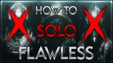 TIPS On How To Go Flawless SOLO!