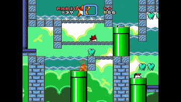 JUMP ½ [SMW-Hack] - Part 36 - 8-Bit Mario und die Space-Welt