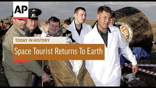 Space Tourist Returns To Earth - 2007 | Today In History | 21 Apr 18