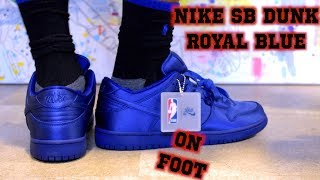 nike sb dunk royal blue