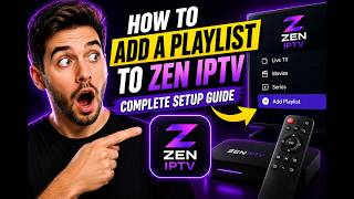 How to Add a Playlist to Zen IPTV | Complete Setup Guide screenshot 3