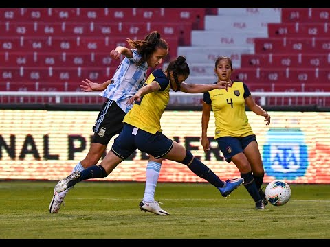 #SelecciónFemenina Paulina Gramaglia y su debut en la Selección Mayor ante Ecuador