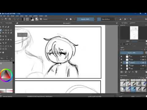 Basic idea on how to use Krita in drawing pad.