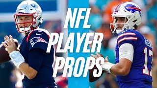 WILD CARD Weekend NFL Player Props 2021 | PATRIOTS vs BILLS | NFL Playoffs Prop Bets