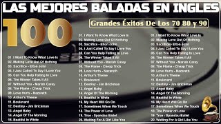 Las 100 Canciones Romanticas Inmortales 💝 Romanticas Viejitas en Ingles 80,90's 💖Canciones De Amor