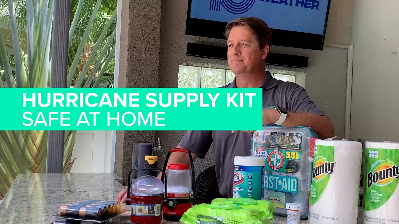 HURRICANE KIT What supplies you need Hurricane Headquarters YouTube
