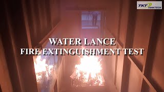 Water Lance for Container Fire : New solution for Containership Fire