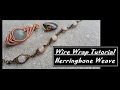 How to herringbone Wire Wrap