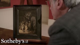 Rembrandt's Rediscovered Religious Scene: Under the Surface | Expert Voices | Sotheby's