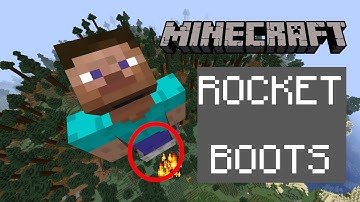 ROCKET BOOTS IN VANILLA MINECRAFT 1.17 datapack