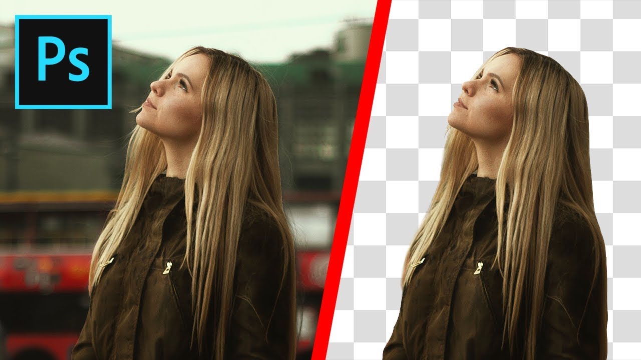 Photoshop: How To Cut Out an Image - Remove & Delete a Background - YouTube