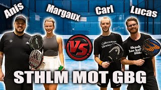 VI MÖTER ANIS \& MARGAUX I PADEL.