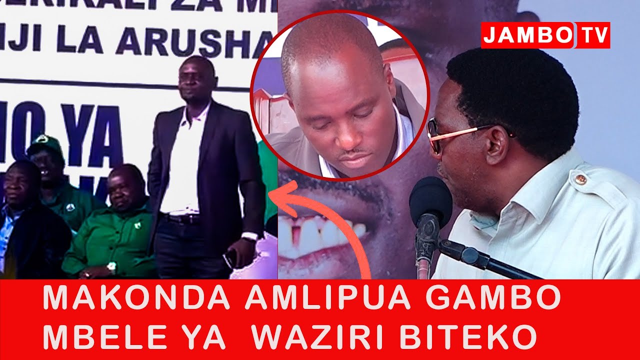 MAKONDA AMLIPUA GAMBO MBELE YA  BITEKO MAJUNGU,FITINA USHIRIKINA VYATAJWA AMSIFU KWA  KUOMBA RADHI