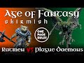 Age of Fantasy  |  Skirmish  |  Ratmen vs Plague Daemon  |  One Page Rules