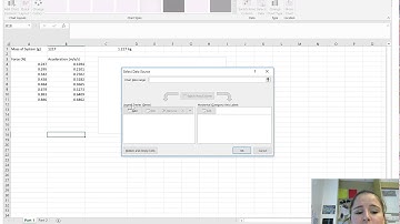 Physics Lab: Force, Mass and Acceleration Data Analysis Part 1