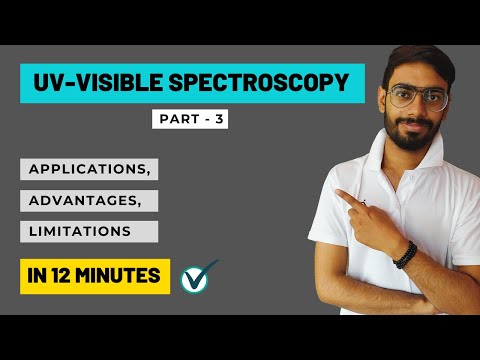 UV-Visible Spectroscopy | Applications, Advantages, Limitations Of UV-Visible Spectroscopy In Hindi